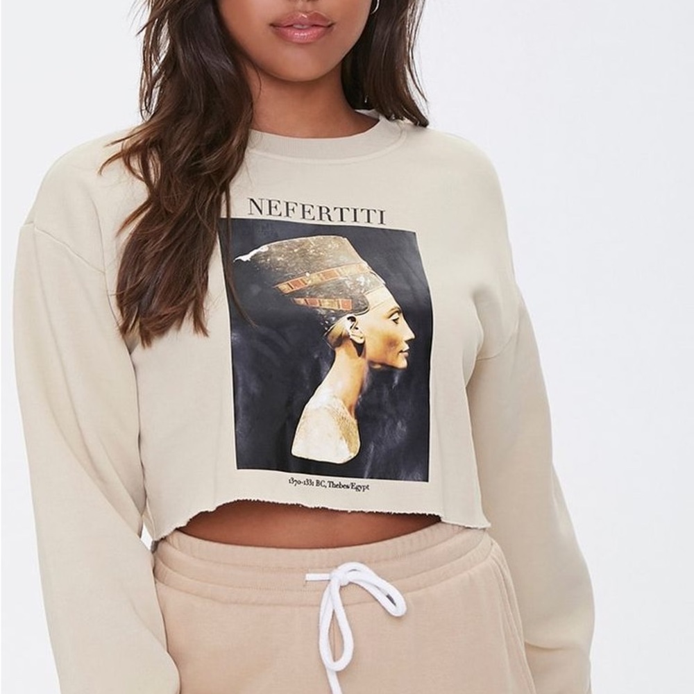 Crop sweater